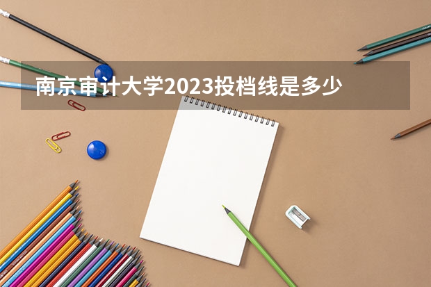 南京审计大学2023投档线是多少