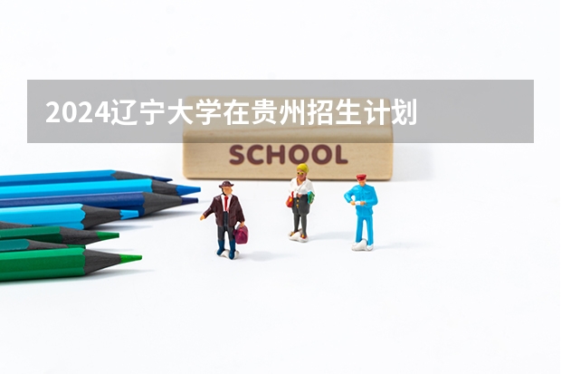 2024辽宁大学在贵州招生计划