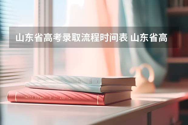 山东省高考录取流程时间表 山东省高考录取时本科一批农村专项志愿与常规志愿谁优先