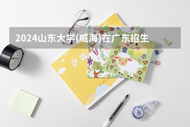 2024山东大学(威海)在广东招生计划