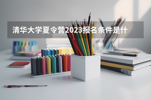 清华大学夏令营2023报名条件是什么？？