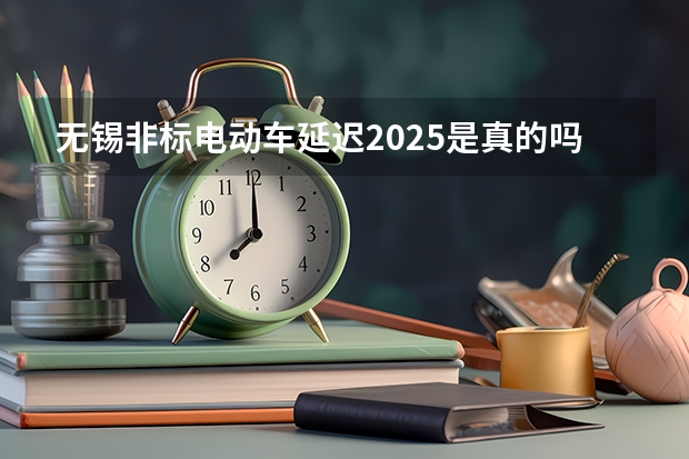 无锡非标电动车延迟2025是真的吗