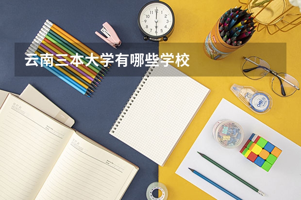 云南三本大学有哪些学校