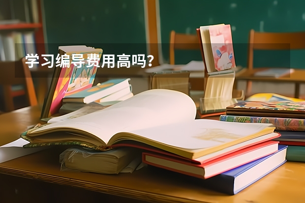 学习编导费用高吗？