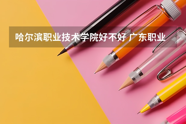 哈尔滨职业技术学院好不好 广东职业技术学院排名