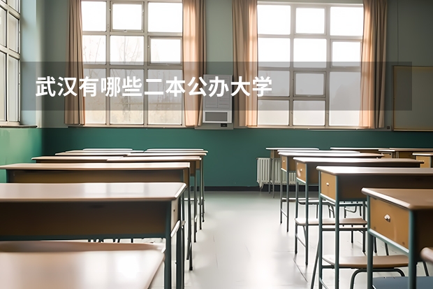 武汉有哪些二本公办大学